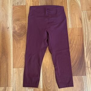 Hey Nut Maroon Leggings size Large